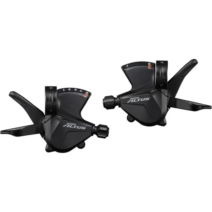 Шифтер SHIMANO ALTUS, M2000, левый/правый, 3X9 скоростей, трос+оплетка ESLM2000PA3