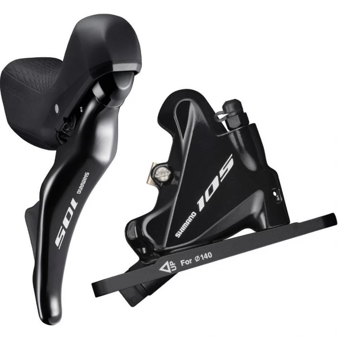 Шифтер/Тормозная ручка SHIMANO 105, ST-R7025 левый,BR-R7070, 2 скорости, J-KIT, под дисковый тормоз 140 мм, полимерный IR7025DLF4SC100A Шифтер/Тормозная ручка SHIMANO 105, ST-R7025 левый,BR-R7070, 2 скорости, J-KIT, под дисковый тормоз 140 мм, полимерный IR7025DLF4SC100A