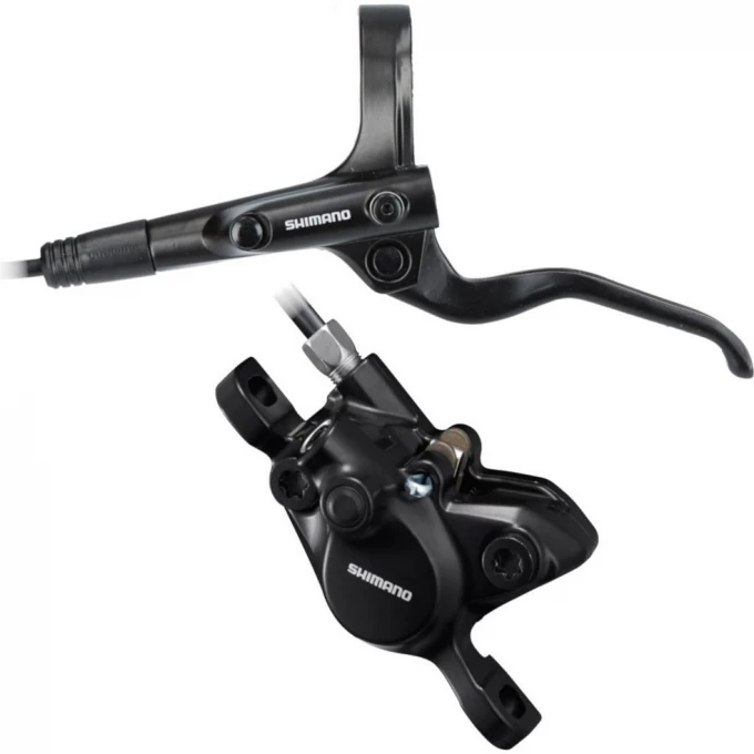 Тормоз дисковый SHIMANO MT MT201, BL(левый)/BR(передний), полимерные колодки, 1000мм, черный EMT201KLFPRA100 Тормоз дисковый SHIMANO MT MT201, BL(левый)/BR(передний), полимерные колодки, 1000мм, черный EMT201KLFPRA100