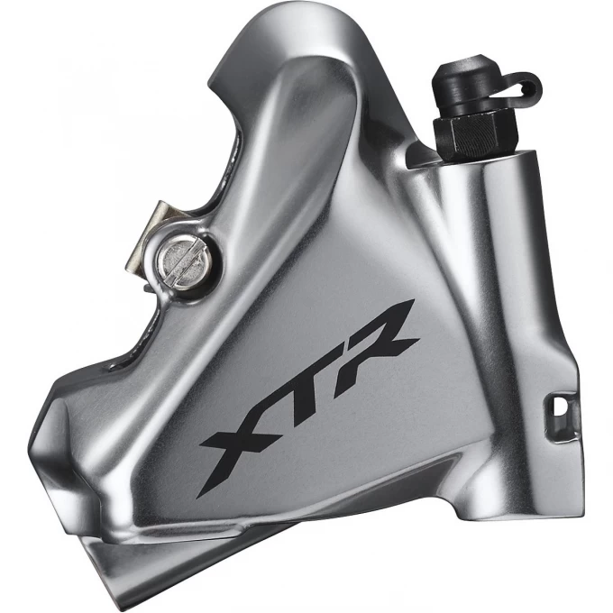 Калипер гидравлический SHIMANO XTR, M9110, задний, FLAT MOUNT, с болтами для крепления 25 мм, полимерные колодки K04Ti IBRM9110RDRX Калипер гидравлический SHIMANO XTR, M9110, задний, FLAT MOUNT, с болтами для крепления 25 мм, полимерные колодки K04Ti IBRM9110RDRX