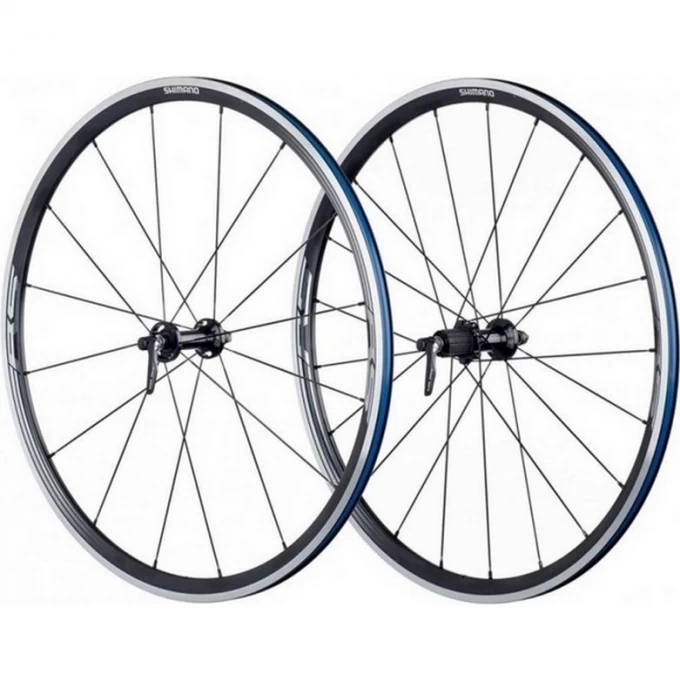 Комплект колес SHIMANO RS330, 10/11 скоростей, черный EWHRS330FREB Комплект колес SHIMANO RS330, 10/11 скоростей, черный EWHRS330FREB