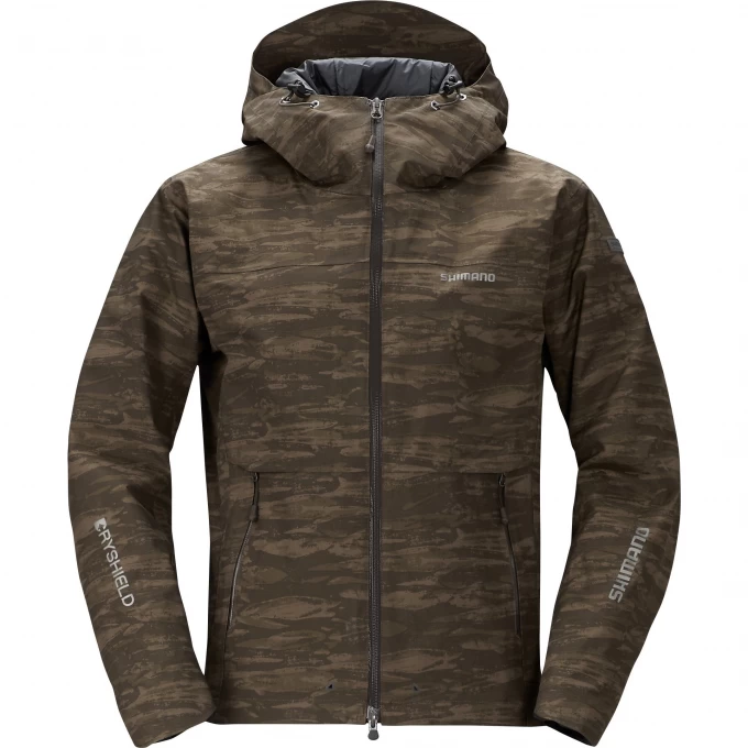 Куртка утеплённая SHIMANO RB-04JS DRYSHIELD коричневый камуфляж L 59YRB04JSA8 Куртка утеплённая SHIMANO RB-04JS DRYSHIELD коричневый камуфляж L 59YRB04JSA8