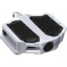 Педали SHIMANO EF205, топталки, серебристый EPDEF205S