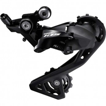 Переключатель задний SHIMANO 105, R7000, GS, 11 скоростей, серебристый