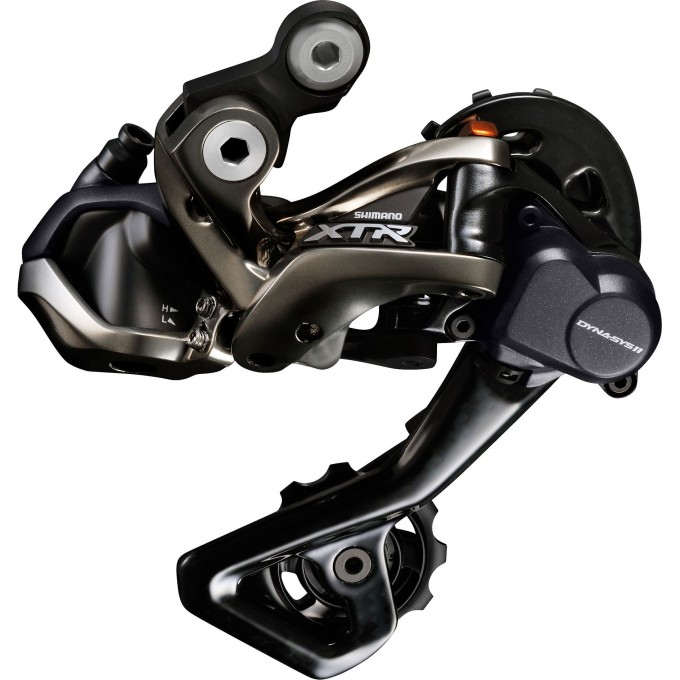 Переключатель задний SHIMANO XTR Di2 M9050, 11 скоростей, SGS, IRDM9050SGS Переключатель задний SHIMANO XTR Di2 M9050, 11 скоростей, SGS, IRDM9050SGS