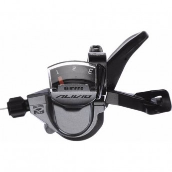 Шифтер SHIMANO ALIVIO, M4000, левый, 3 скорости, трос 1800мм