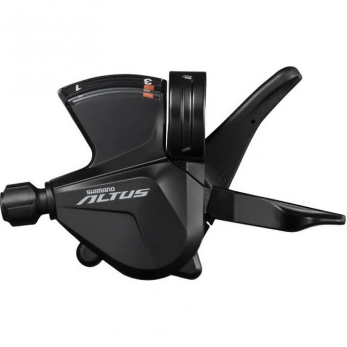 Шифтер SHIMANO ALTUS, M2000, левый, 3 скорости, трос 1800 мм ESLM2000LB