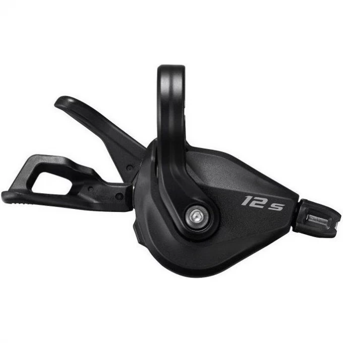 Шифтер SHIMANO DEORE, M6100-R, правый, 12 скоростей, на хомут, без индикатора, трос 2050мм с SP41 1880мм ISLM6100RA1P Шифтер SHIMANO DEORE, M6100-R, правый, 12 скоростей, на хомут, без индикатора, трос 2050мм с SP41 1880мм ISLM6100RA1P