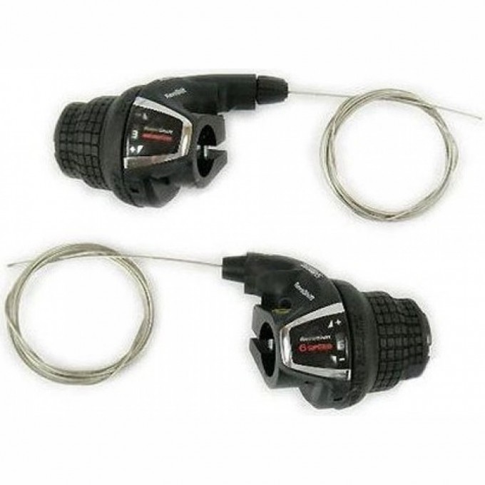 Шифтер SHIMANO TOURNEY, RS35, лев/пр, 3x6ск, тр.+оплетк ESLRS35P6A Шифтер SHIMANO TOURNEY, RS35, лев/пр, 3x6ск, тр.+оплетк ESLRS35P6A