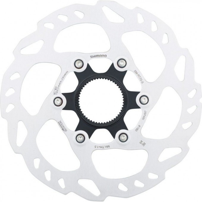 Тормозной диск SHIMANO SLX, RT70, 160 мм, CENTER LOCK ISMRT70S