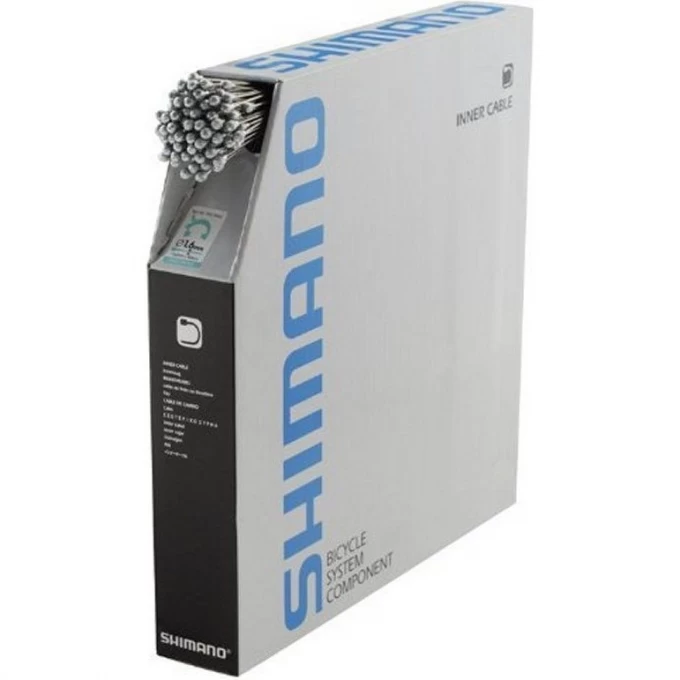 Трос переключателя SHIMANO трос: 1.2X2100 мм, 100 штук в коробке Y60098520 Трос переключателя SHIMANO трос: 1.2X2100 мм, 100 штук в коробке Y60098520