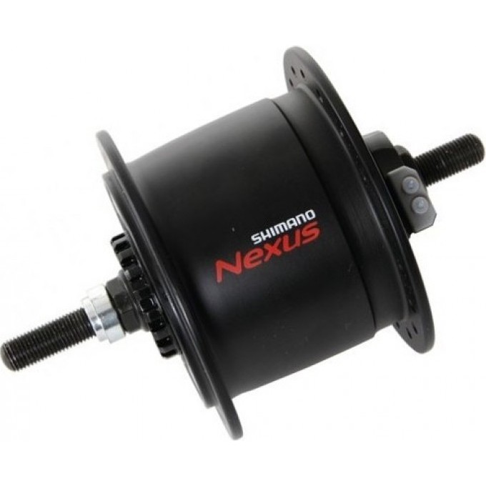Втулка динамо SHIMANO C6000, 32 отверстий, 6V-2.4W, под роллер, под гайки, 100x140мм, черный EDHC60002RENL Втулка динамо SHIMANO C6000, 32 отверстий, 6V-2.4W, под роллер, под гайки, 100x140мм, черный EDHC60002RENL