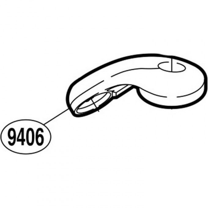 Запчасть для катушки SHIMANO BAIL ARM держатель ролика RD9406 Запчасть для катушки SHIMANO BAIL ARM держатель ролика RD9406