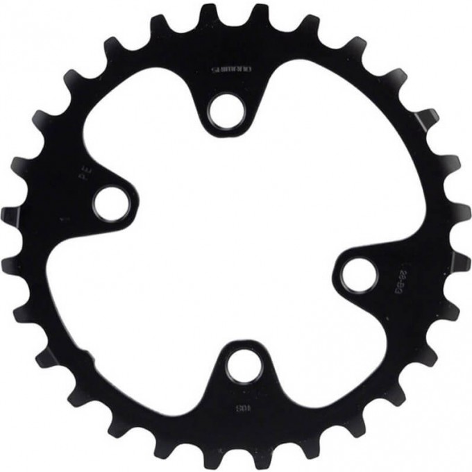Звезда передняя SHIMANO DEORE, для M6000-2, 28T-BG, черный Y1WD28000 Звезда передняя SHIMANO DEORE, для M6000-2, 28T-BG, черный Y1WD28000