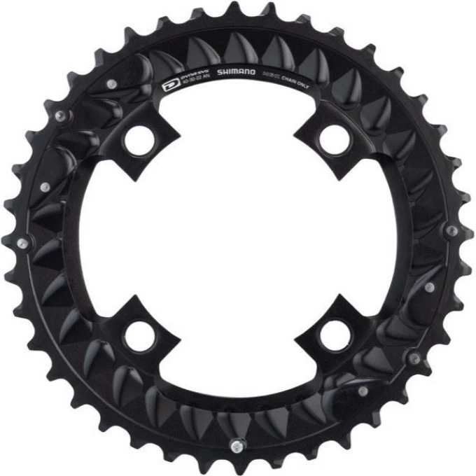 Звезда передняя SHIMANO DEORE, для M6000, 40T-AN, черный Y1WC98020